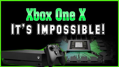 The Absolutely Incredible Xbox One X News That Everyone Said Would