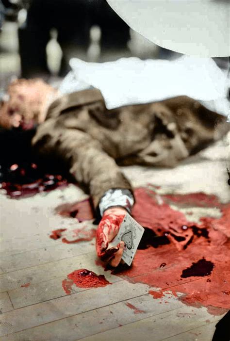 Vintage Crime Scene Photos Brought To Life In Stunning Color
