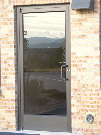 Commercial Exterior Doors With Glass Glass Door Ideas