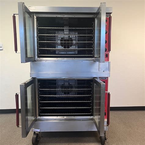 Used Vulcan Vc Gd Gas Double Stack Convection Oven From School