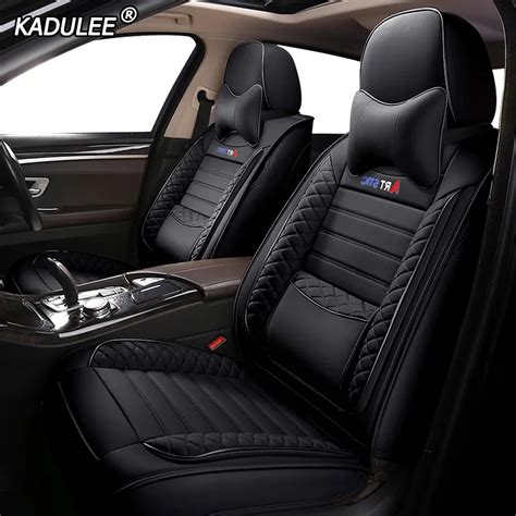 Kadulee Leather Car Seat Cover For Skoda Octavia A5 Rs 2 A7 Rs Superb 2