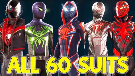 All Miles Morales Spider Man Suits Costumes Spider Man Miles