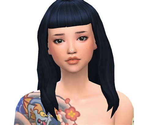 Sims 4 Anime Skin Overlay