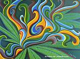 Images of Marijuana Painting