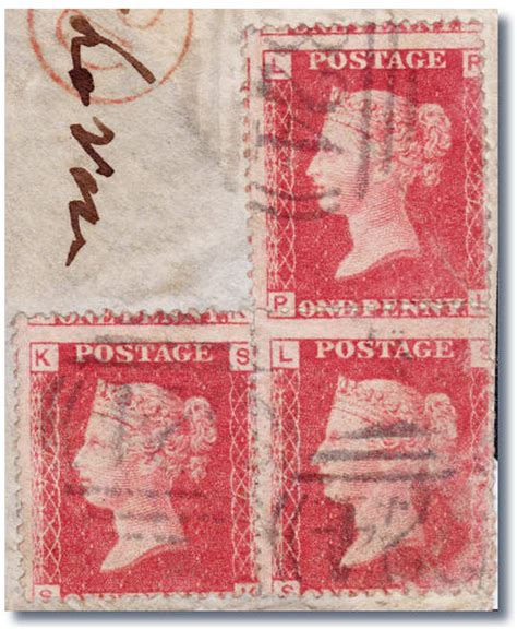 Gb 1864 1d Red Plate 77 Trio Found On Old Cover Rarity Or Fake You