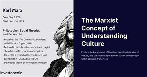 The Marxist Concept Of Understanding Culture
