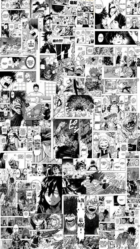 Manga Collage Wallpapers Wallpaper Cave