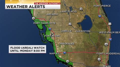 Flood Watch Remains In Effect For Coastal Areas Of Swfl