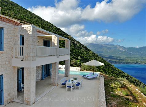 A Luxurious Villa With Private Pool And Sea View On Lefkas