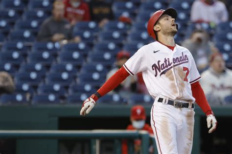 Trea Turner Called Out On Strike That Missed By 3 Full Inches Video