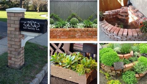 15 Brilliant And Creative Ways To Reuse Old Bricks In Garden