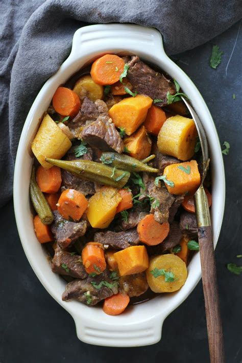 Hearty, tasty, and full of protein, these beef stew recipes are comforting, warming, and guaranteed to leave no empty bellies. Brazilian Cuisine Beef Stew | gardeninthekitchen.com