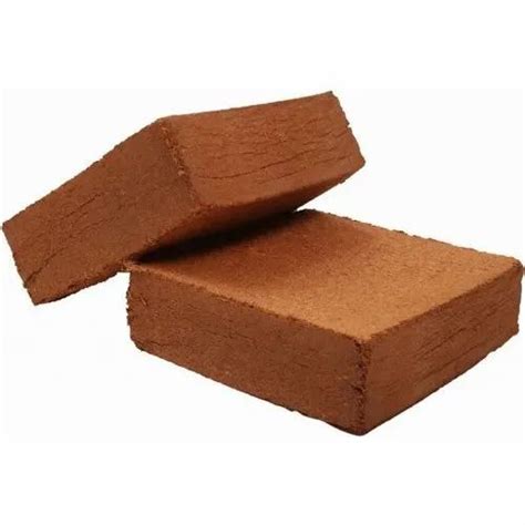 Square Coco Peat High Ec Block For Plant Nurseries Packaging Size Costomized At Rs 14kg In