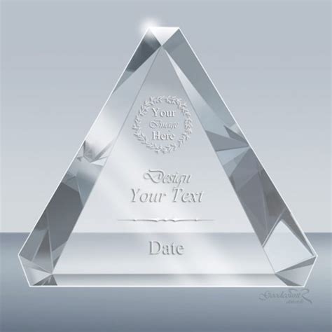 Design Your Own Crystal Award Goodcount Awards Custom Engraved