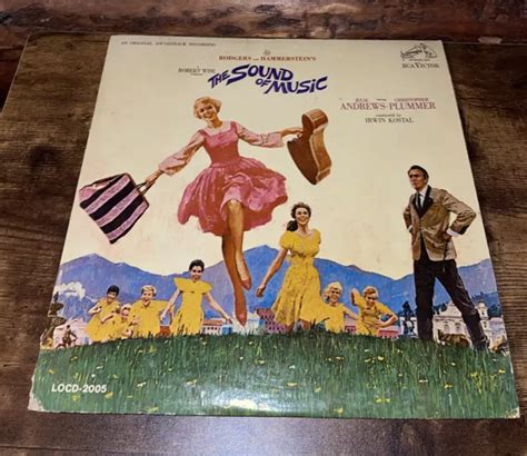 The Sound Of Music Soundtrack Vinyl Lp Rca Victor 1965 Booklet