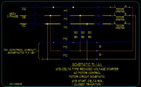 The star wiring configuration is. Wye / Delta Motor Starting Schematics - ECN Electrical Forums