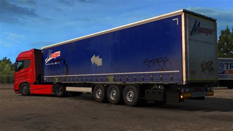 Euro truck simulator 2 — represents you the second part of an excellent game project, which by genre belongs to the simulators of drivers of huge trucks. ETS2 v1.37 Mezger Trailer Graffiti Edition - YouTube