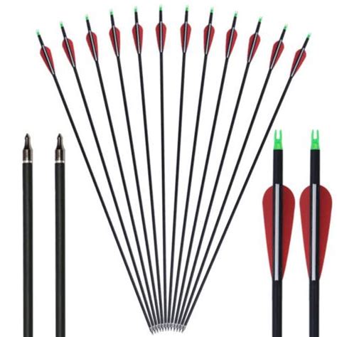 12 X 31 Archery Carbon Arrows Shafts Hunting