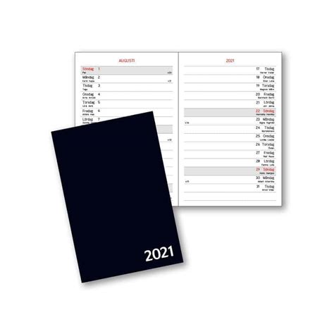 Almanackor 2021 för utskrift gratis : Fickalmanacka Svart 2021 | Köp Billigt Online | Kalenderspecialisten
