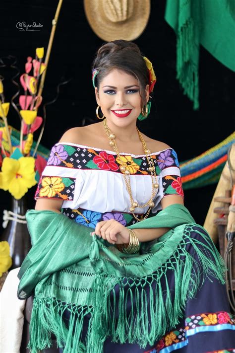 Tabasqueña Vestidos Mexicanos Ropa Traje Regional