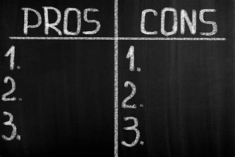 Pros And Cons Stock Photos Pictures And Royalty Free Images Istock