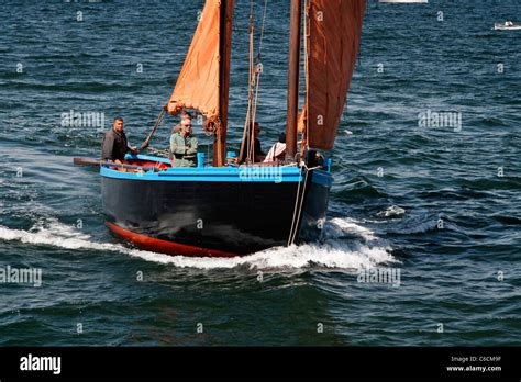 Crialeïs French Traditional Fishing Boat Sinago Gulf Of Morbihan