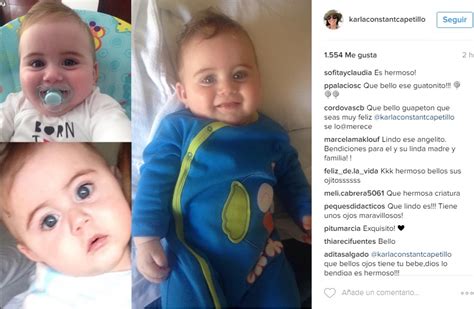 Karla Constant Celebra Los 6 Meses De Su Hijo Con Una Tierna Foto — Fmdos