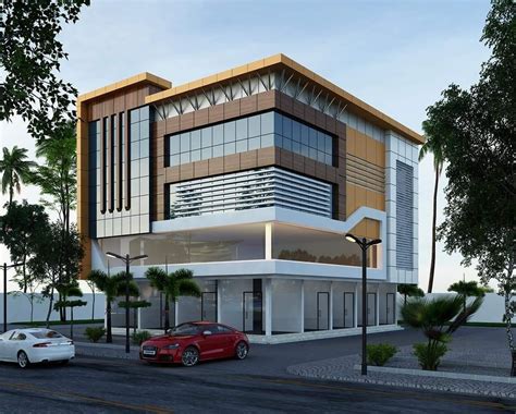 Pin By Dwarkadhishandco On Elevation 3 Modern Architecture Building