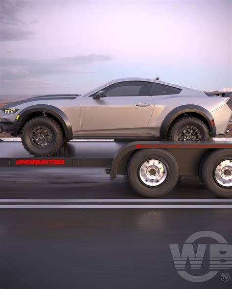 2026 Ford Mustang Raptor Concept Gets Some Imaginary Assistance From A