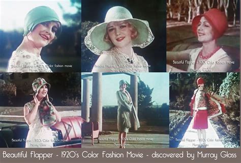 Discovered Color 1920s Fashion Movie Glamour Daze