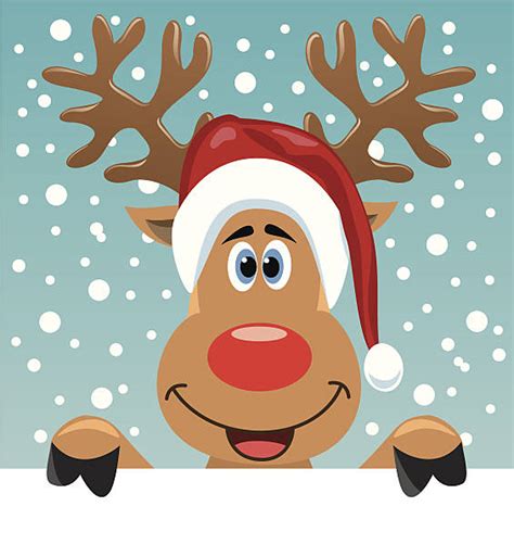 Rudolph Red Nose Reindeer Vector Clip Art Eps Images Rudolph Red My Xxx Hot Girl