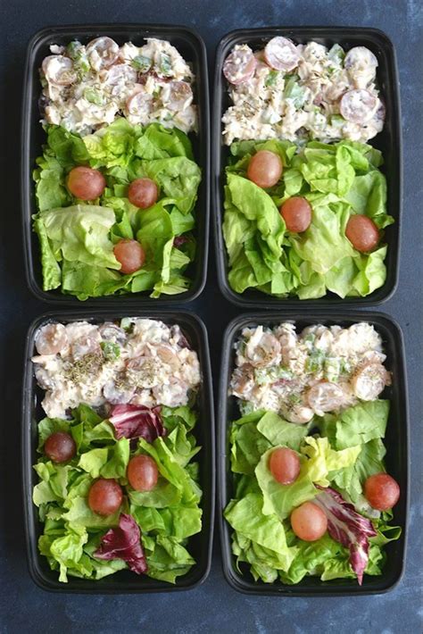 Here is a collection of 7 of my favorite simple and delicious low calorie recipes featuring eggs. Meal Prep High Protein Chicken Salad {Low Carb, GF, Low ...