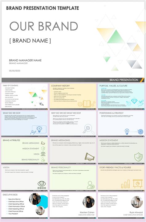Free Brand Presentation Templates Smartsheet