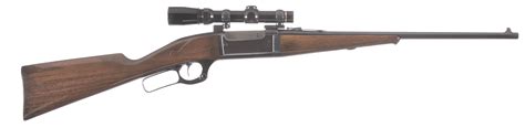 Savage Model 99 Lever Action Takedown Rifle In 22 Hp Rifle Firearms
