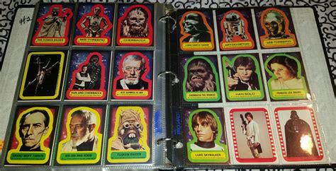 1977 Star Wars Cards Complete Set W Stickers Mint Collectors Weekly