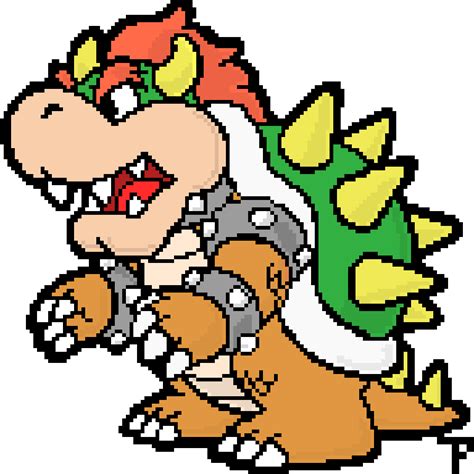 Pixel Bowser By TankyPenguin On DeviantArt