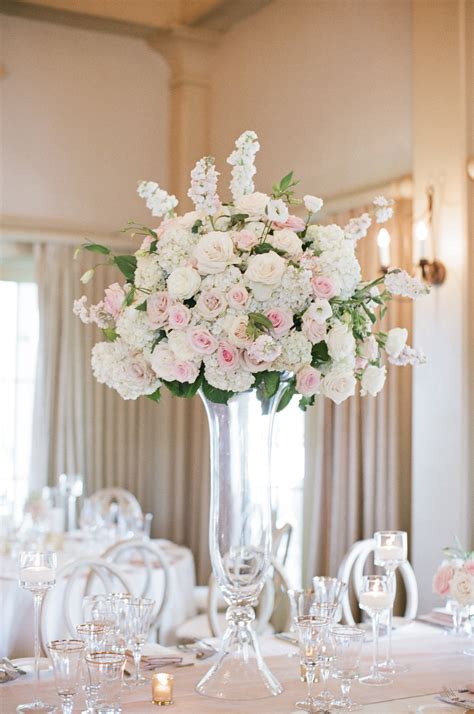 Tall Rose Centerpiece Elizabeth Anne Designs The Wedding Blog