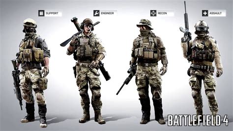 Battlefield 4 News High Resolution Character Models For All 3 Factions