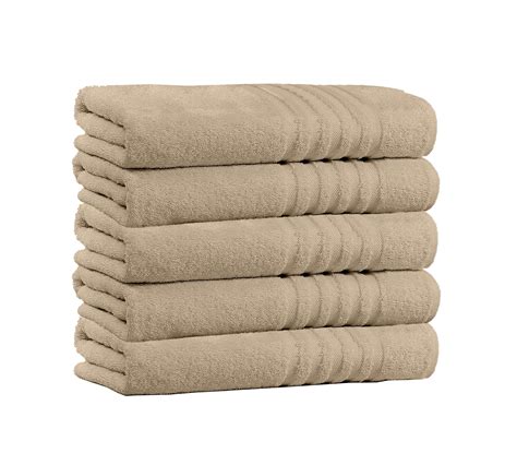 100 Cotton 4 Pack Bath Towel Sets Extra Plush And Absorbent Over Sized