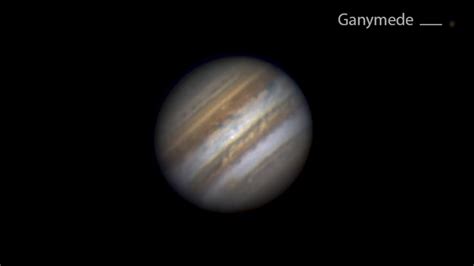 Jupiter Through A Telescope Skywatcher 2001000 Youtube