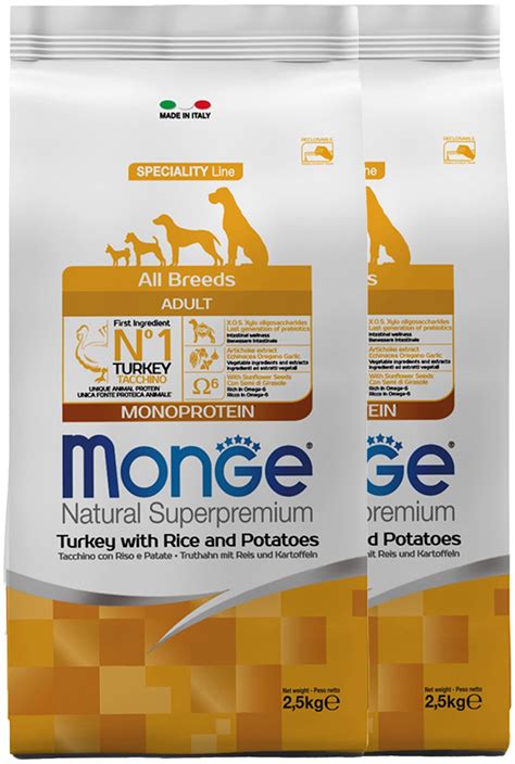 Сухой корм Monge Dog Speciality Line Monoprotein для взрослых собак
