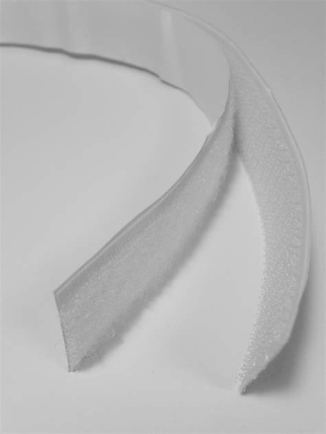 25mm Self Adhesive Velcro Strip 1m Ribbon Writer