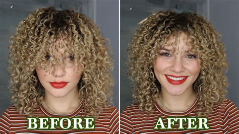 27 how to cut bangs on curly hair at home