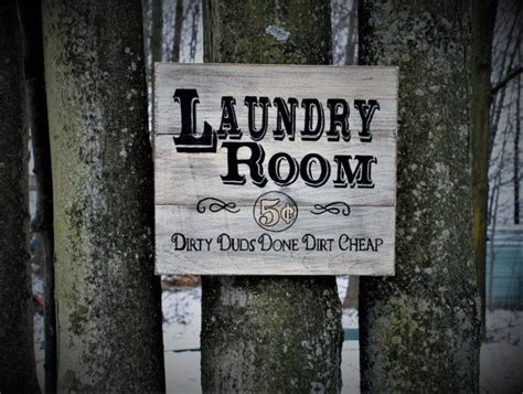 Vintage Laundry Room Sign/Wood Sign/Rustic/Shabby Chic Wall  Vintage
