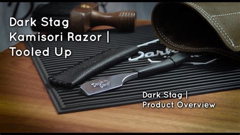 Kamisori Razor Tooled Up Dark Stag Youtube