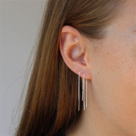 How To Wear Threader Earrings