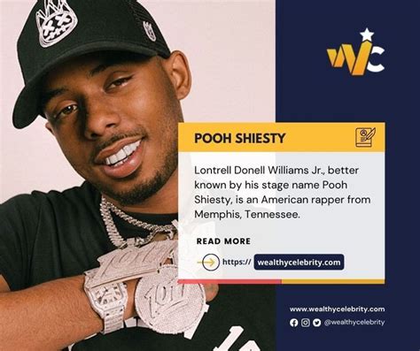 Lontrell Donell Williams Jr Better Known By His Stage Name Pooh Shiesty Is An American Rapper