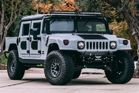 Mil Spec Covers Its 500hp Hummer H1 With Kevlar Man Of Many