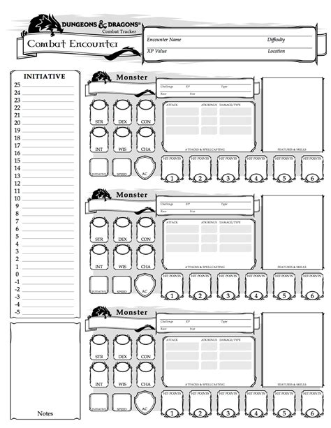 Dnd 5e Printable Character Sheet That Are Persnickety Dungeons