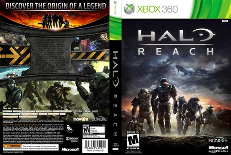 Games Covers Halo Reach Custom Xbox 360